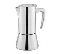 VIA CREMA MOKA STAINLESS STEEL - 4/6 CUP Espresso Jug [200/300 ml] (4 tasses / 200 ml)