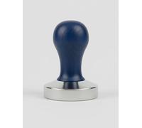 VIA CREMA - Tamper à café pour porte-filtre. Tamper pour machine à café. Tamper à café fabriqué en Italie. Accessoire pour machine à café porte-filtre (Bleu Marine, 54 mm)