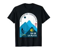 Via de la Plata Vélo Femme Saint-Jacques-de-Compostelle 2026 T-Shirt