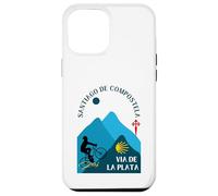 Via de la Plata Vélo Homme Saint-Jacques-de-Compostelle 2026 Coque pour iPhone 12 Pro Max