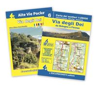 Via degli dei a piedi e in MTB carta 1:25.000. Con mini-guida: da Bologna a Firenze a piedi e in MTB. Ediz. integrale