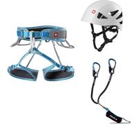Via Ferrata Twist Tech Eco Captur Pro Swivel Shard Set, L-XL, Grey / Blue, Ocun