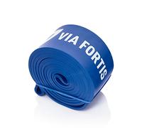VIA FORTIS Bandes de Résistance Prémiums + Instructions d'Exercices et Sac - Bandes de Résistance/Bandes de Traction et Aide à la Traction/Bande Fitness/Bandes d'Entraînement Fitness&Musculation -Bleu