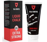 VIA FORTIS Tube de Magnésie Liquide - Craie Liquide pour Escalade, Gym, Yoga, Musculation, Calisthenics, Pole Dance et Plus | pour Une Meilleure Prise, Couvrante, Longue Durée