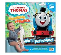 Via il pannolino! Il trenino Thomas. Con adesivi. Ediz. a colori
