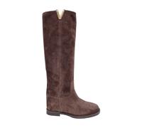 Via Roma 15 - Stivale 2568 zeppa interna - Femme - Chaussures - Brun - Taille: 40 EU
