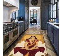 Via Vela Tapis 180x240cm Ethniques carpette lavables à la Machine Indian Elegant Woman Salon Descente de lit antidérapant Poil Bas Grande Couche Fine Bureau Domicile décoration esthétique Chic