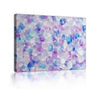 Via Vela Toile minimaliste Art mural Pierres colorées Estampes d’œuvres d’art Design esthétique moderne Fresque encadrée Affiche pour salon Décoration intérieure 75x100cm