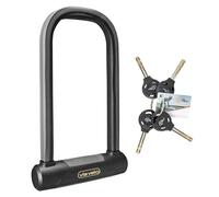 Via Velo Antivol Elite U Lock 20CrMnTi en acier antivol de 17 mm et approuvé par diamant pour vélo électrique, antivol pliable et scooter électrique