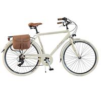 Via Veneto by Canellini City pour Roues de vélo Bike CTB Homme Vintage Retro Via Veneto alluminium (Beige, 58)