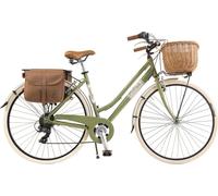 Via Veneto by Canellini Vélo citybike city vintage rétro aluminium femme vert olive (46)