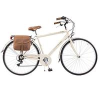 Via Veneto vélo Canellini CTB Homme Vintage Retro Acier (Beige, 54)