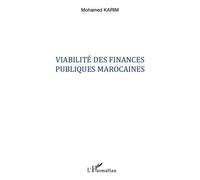 Viabilité des finances publiques marocaines - Mohamed Karim - L'harmattan - broché - Etude