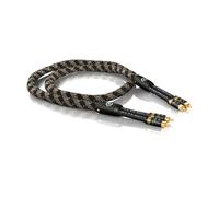 2,00m viablue NF-S1 Silver Quattro Stéréo Rca Cable Rca 2,0m 2m (1Stk)