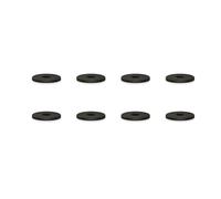VIABLUE Lot de 8 absorbeurs SOFTPADS UFO Top - Diamètre : 29 mm - Hauteur : 2,8 mm - Amortisseur de résonance - Absorbeur de chocs - Amortisseur de vibrations