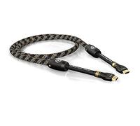 VIABLUE S-920 Silver * Câble HDMI Avec 2 filtres en ferrite * Absolument sans interférence * Haute vitesse 2.0b * Ethernet * Technologie Triple Shield * 18 Go/s * 1 pièce * 200 cm * 2 m