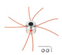 Viabrico Tête Debroussailleuse Universelle M8 M10 avec 4pcs Fil Nylon 2.4mm