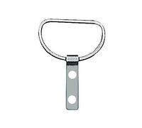 Viadana Anneau en INOX avec Plaque 45 mm