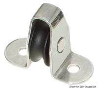 Viadana Petite poulie INOX Verticale Aluminium 4 mm