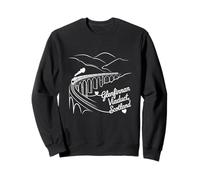 Viaduc de Glenfinnan, Souvenir d'art en Forme de cœur Signature d'Écosse Sweatshirt