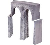 Viaduc en gravat plié NOCH 58664 H0 71 mm x 251 mm
