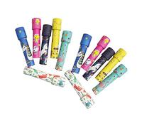 ViaGasaFamido 12PCS Classique Kaléidoscope Jouet Coloré Rétro Rotatif Kaléidoscope Éducatif pour Les Enfants d'anniversaire Jour De Noël Vacances