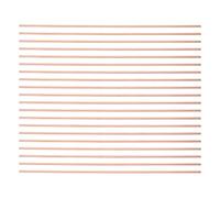 ViaGasaFamido 20 Pièces Baguettes de Brasage HVAC pour Réparation de Tube | Composition BCuP-5 pour Joints en Cuivre et Laiton, Faible Oxydation, Chauffage Rapide, pour Lignes Hydrauliques de