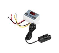ViaGasaFamido 240W Contrôleur d'humidité Non Toxique et Issue de Flamme Mesure de Haute Précision, Affichage Indicateur LED, Configuration Facile à Haute Performance pour les Installations DC24V,
