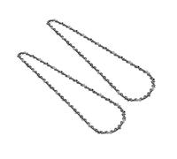 ViaGasaFamido 2pcs Chaîne de Tronçonneuse 3/8 "LP Pitchez 0,050 Pouce Liens D'entraînement Portable Remplacement de Tronçonneuse à Main Portable pour la Coupe du Bois (Chapitre 18 "62)