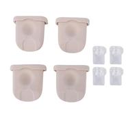 ViaGasaFamido 4 Pièces Ensemble de Diaphragme de Valve à Bec de Canard Pièces de Rechange de Tire-Lait Accessoires D'extracteur de Lait de Rechange de Pompe D'allaitement pour une Forte