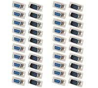 ViaGasaFamido 40 PCs RS232 Connecteur DB9 Mâle + Femelle Bleu Moniteur Plug Socket Industrielle Accessoire Plug Bleu DB9 Connecteur Serial Adaptateurs | Lot de 40 connecteurs DB9 RS232 mâle et femelle, bleu, PBT 30% fibre verre, pour communication, contrôle d'accès