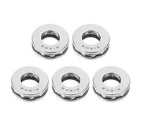 ViaGasaFamido 5Pcs Roulement Butée Billes Axial 51203 Acier Haute Précision Faible Bruit pour Charges Lourdes Industriel