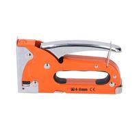 ViaGasaFamido Agrafeuse 3 en 1, Agrafeuse Manuelle en Acier allié avec 200 Agrafes en Forme de U, Outil Anti-blocage Polyvalent pour les Rénovations Domiciliaires et les Projets de Menuiserie