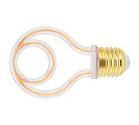 ViaGasaFamido Ampoule Linéaire LED, Lumière Chaude Vintage, Ampoule de Lustre à Culot E27, éclairage à 360 Degrés, Idéale pour la Maison, le Restaurant et le Pub