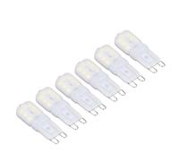 ViaGasaFamido Ampoules LED G9 3W Dimmables Haute Économie d'Énergie pour Lustres Salle de Bain et Éclairage Intérieur Lumière Blanche Naturelle 220-240V Idéales Ambiance Chaleureuse Moderne