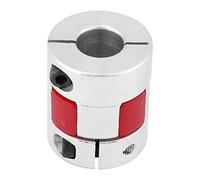 ViaGasaFamido Arbre d'accouplement Plum, Alliage d'aluminium, Coupleur 'Arbre Haute Résistance avec Amortissement des Vibrations pour Pompes et Compresseurs (7mm-11mm)