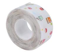 ViaGasaFamido Bande de Calfeutrage PVC, 38 Mm X 3,2 M, Autocollante, | Ruban d\'étanchéité Flexible, résistant aux acides et aux alcalis, protecteur de bord de baignoire d\'évier de cuisine,