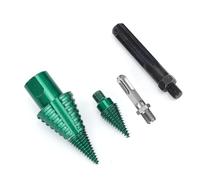 ViaGasaFamido Bois Splitter Foret Kit Détachable Log Fractionnement Cône Bit Répartiteur En Acier pour Camping En Plein Air Accueil Traitement Du Bois avec Boîte De Rangement