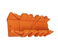 ViaGasaFamido Boîte à Onglets de 12 Pouces, Plastique ABS Haute Résistance avec Angle de Sciage Réglable pour les Projets de Bois et de Plaques de Plâtre (12 pouces)