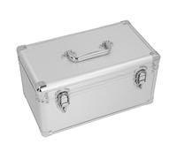 ViaGasaFamido Boîte à Outils en Alliage d'aluminium, Organisateur de Stockage de Camion Robuste de 40 Kg avec Verrouillage de sécurité, Doublure EVA Antichoc pour Outils et équipements Professionnels