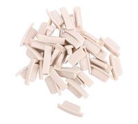 ViaGasaFamido Bouchons de Bec de Pompe D'allaitement en Silicone Liquide, 50 Pièces, Joints de Remplacement Universels en Silicone Liquide de qualité Alimentaire pour Kits de Collecte de Lait