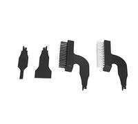 ViaGasaFamido Brosse Antirouille, Pelle de Nettoyage électrique en Nylon avec Lame en Acier à Haute Teneur en Carbone, pour le Nettoyage des Carrelages, Sols, Boues et Enduits muraux.