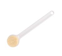 ViaGasaFamido Brosse de Bain à Manche Long, épurateur Ergonomique en Nylon Doux pour le Corps, pour un Massage Exfoliant en Profondeur Sous la Douche (WHITE)
