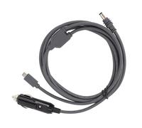 ViaGasaFamido Câble d'alimentation 2 en 1, Prise Mâle USB Type C vers DC 5,5 X 2,1 Mm avec Puce PD et étanchéité IP68, pour Mini Antenne Parabolique et Appareils Compatibles USB C