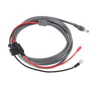 ViaGasaFamido Câble d'alimentation CC Satellite Rectangulaire de 16,4 Pieds Câble d'alimentation Satellite Rectangulaire à Borne Circulaire 30A 18AWG pour Mini Cordon