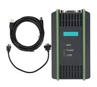 ViaGasaFamido Câble de programmation PLC 6GK1571-0BA00-0AA0/USB-MPI, réduire les interférences de externes adaptateur PC de puce d'isolation de fil souple pour