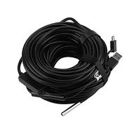 ViaGasaFamido Caméra Endoscopique, Outil d'inspection Réglable USB 720P, Endoscope étanche pour l'inspection des Tuyaux, Réparation Automobile, Longueur 20 M