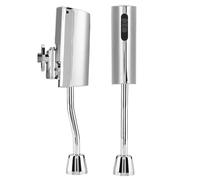 ViaGasaFamido Capteur Automatique Urinoir Toilette Salle de Bains Toilette Mural Urinoir sans Contact Vanne de Chasse Robinet Intelligent Laiton électrolytique Urinoirs Automatiques Ensemble de