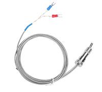 ViaGasaFamido Capteur de Température à Thermocouple de Type K à Ressort de Compression à Baïonnette de 0 à 752 Fahrenheit avec Sonde en Acier Inoxydable pour l'industrie Plastique et Alimentaire (#1)