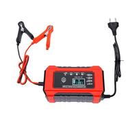 ViaGasaFamido Chargeur de Batterie de Voiture, ABS et PC | Chargeur D'entretien Intelligent, avec Protection contre la Surchauffe et Fonction de Mémoire, pour Voitures, Camions,